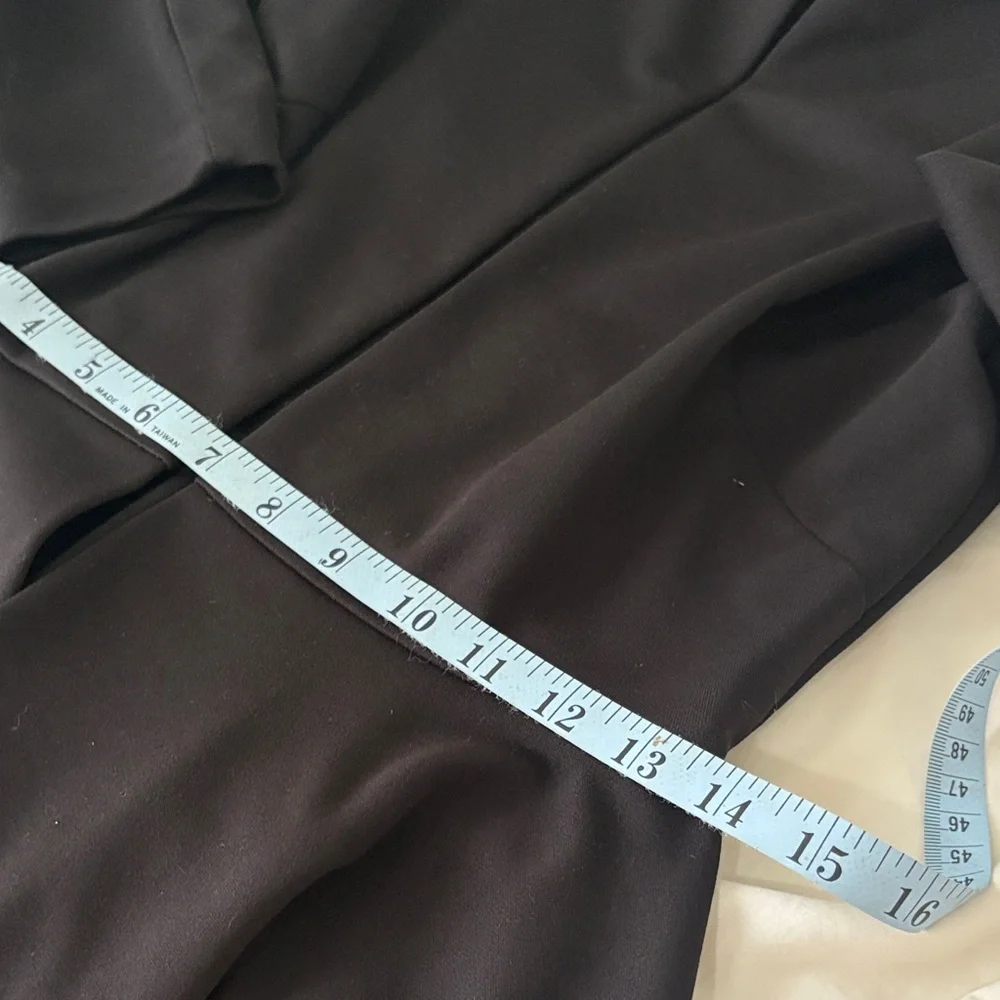 Custom made vintage Black Peplum Jacket and Skirt Set Suit - Picture 14 of 16